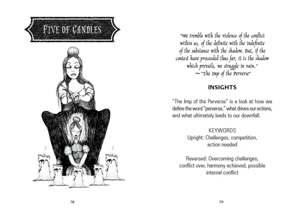 The Poe Tarot, Trisha Leigh Shufelt 3