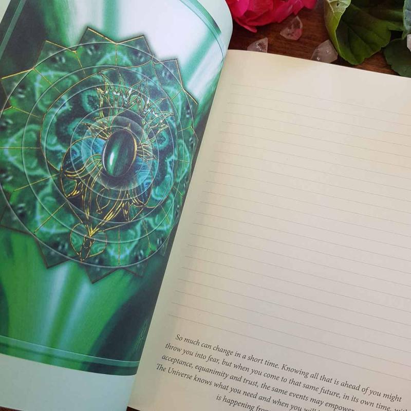 Denník Crystal Mandala Journal, Alana Fairchild