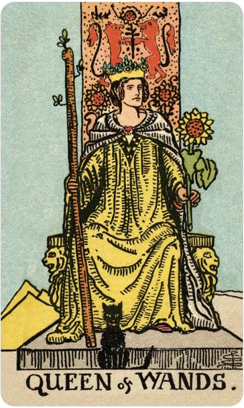 Smith-Waite Tarot Deck Borderless Miniature Edition 7