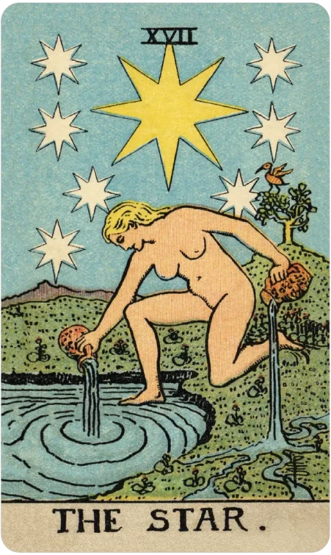 Smith-Waite Tarot Deck Borderless Miniature Edition 3