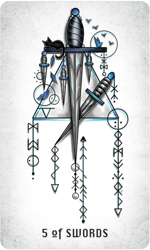 Elemental North Tarot, C. A. Mallad 6