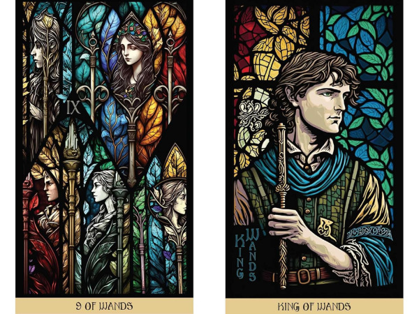 The Stained Glass Tarot,James Edward 6