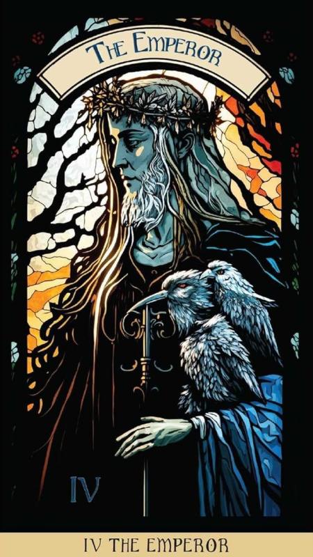 The Stained Glass Tarot,James Edward