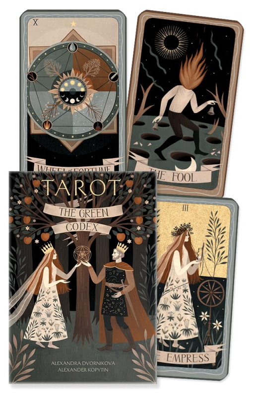 The Green Codex Tarot, Alexander Kopytin,Alexandra Dvornikova 7