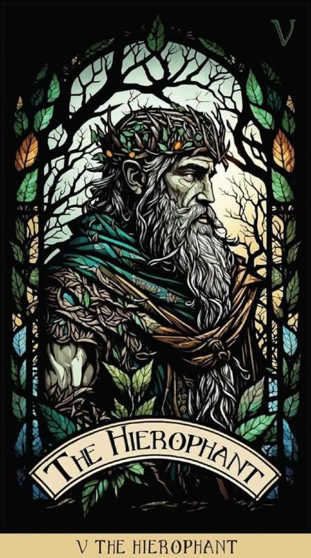 The Stained Glass Tarot,James Edward