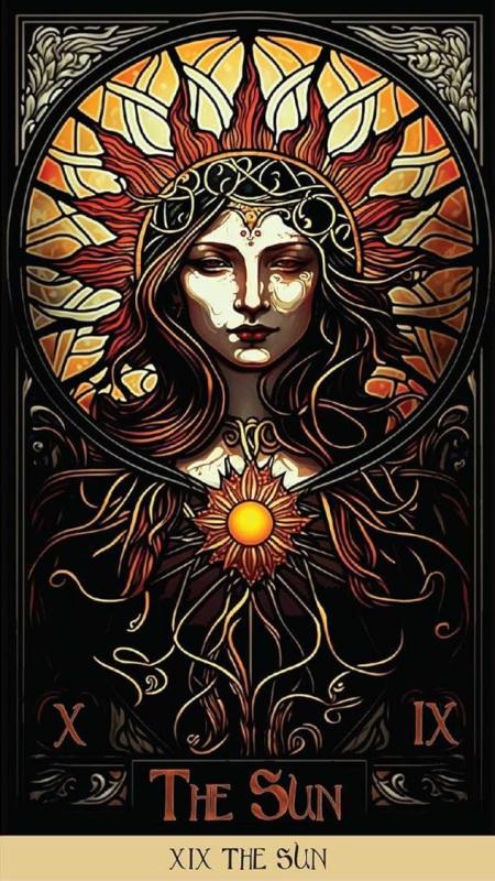 The Stained Glass Tarot,James Edward