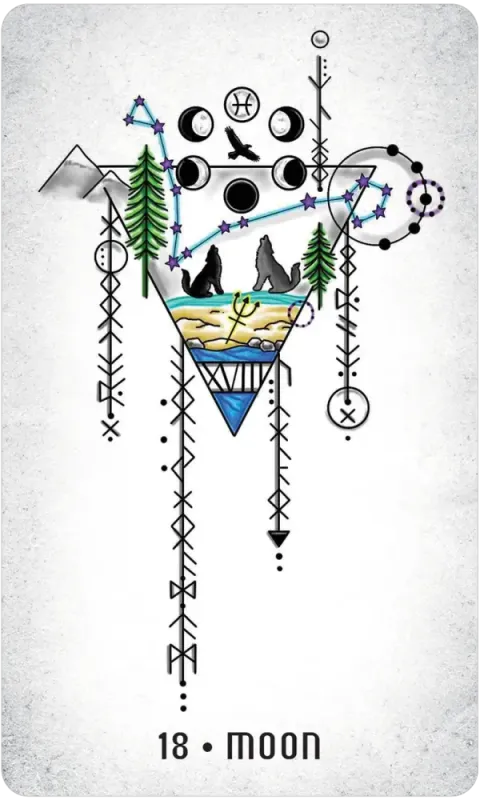Elemental North Tarot, C. A. Mallad 4