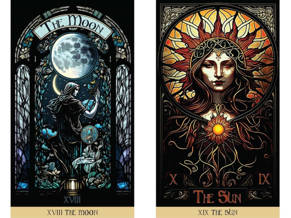 The Stained Glass Tarot,James Edward 1
