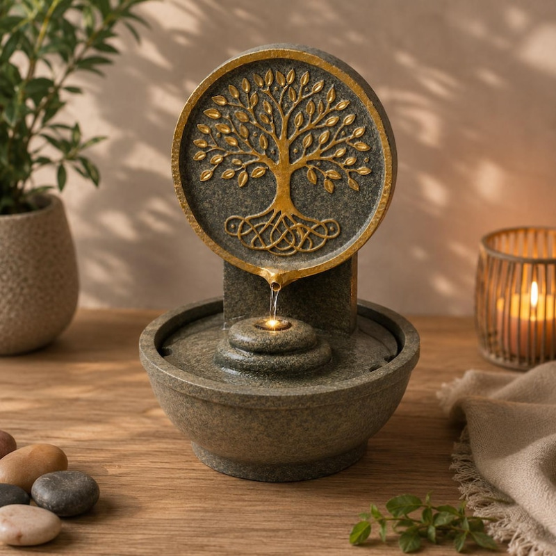 Feng-Shui Fontána Strom Života 5