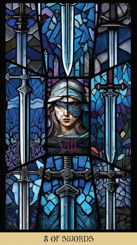 The Stained Glass Tarot, James Edward 7