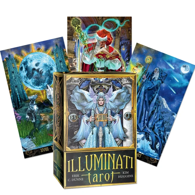 Illuminati Tarot - New Edition so Zlatými Okrajmi