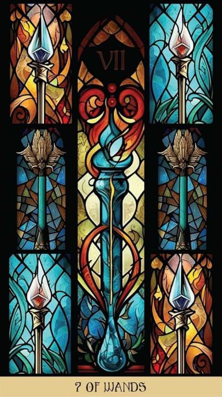 The Stained Glass Tarot,James Edward