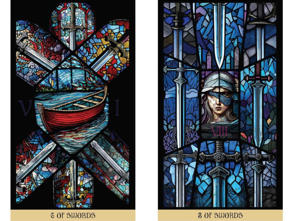The Stained Glass Tarot,James Edward 5