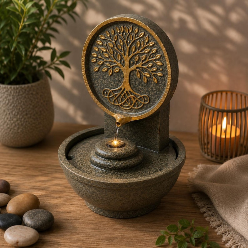 Feng-Shui Fontána Strom Života 4