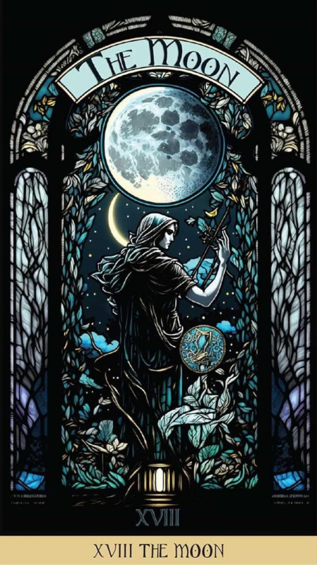 The Stained Glass Tarot, James Edward 3