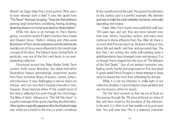 The Poe Tarot, Trisha Leigh Shufelt 8