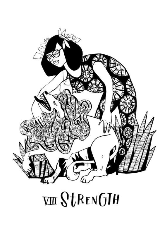 Many Queens Tarot, Lettie Jane Rennekamp 4