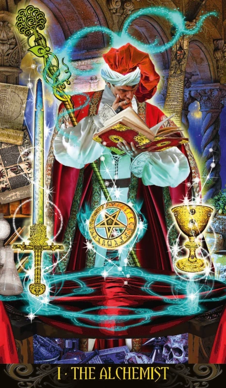 Illuminati Tarot - New Edition so Zlatými Okrajmi 2