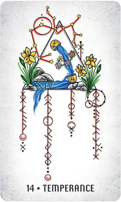 Elemental North Tarot, C. A. Mallad 3