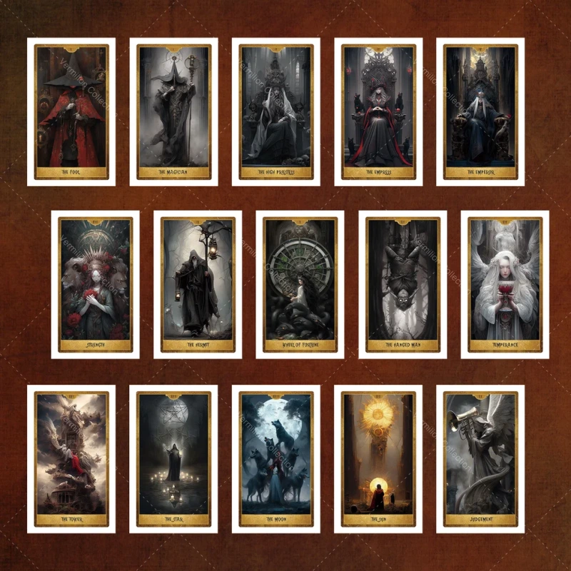 Tarotové karty - Gothic Prophecy Tarot 5