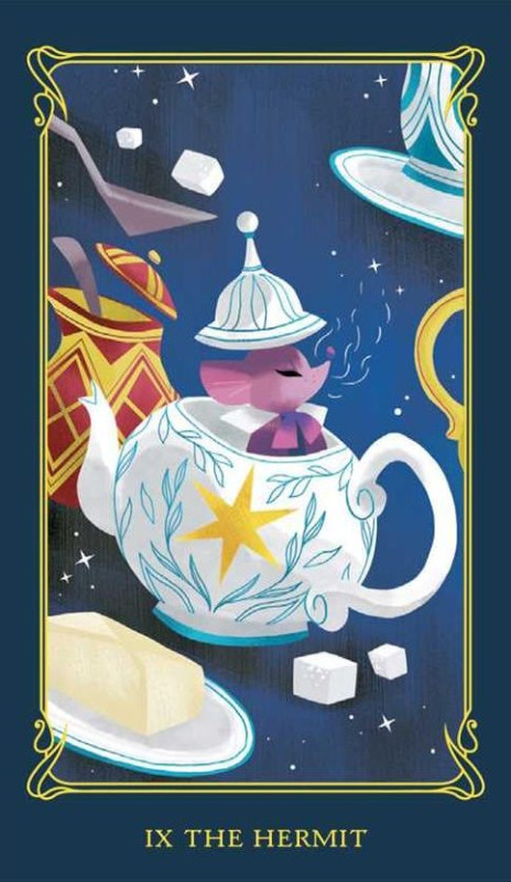 Alice in Wonderland Tiny Tarot in Tin Box 3
