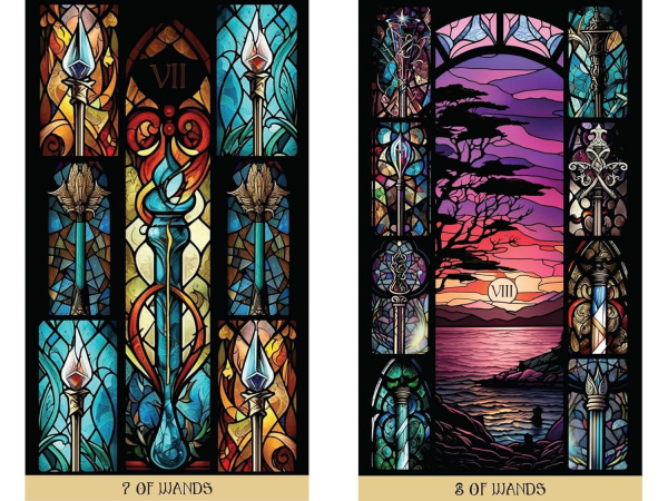 The Stained Glass Tarot,James Edward 2