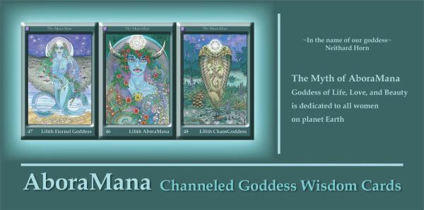 AboraMana: Channeled Goddess Wisdom Cards,  Neithard Horn