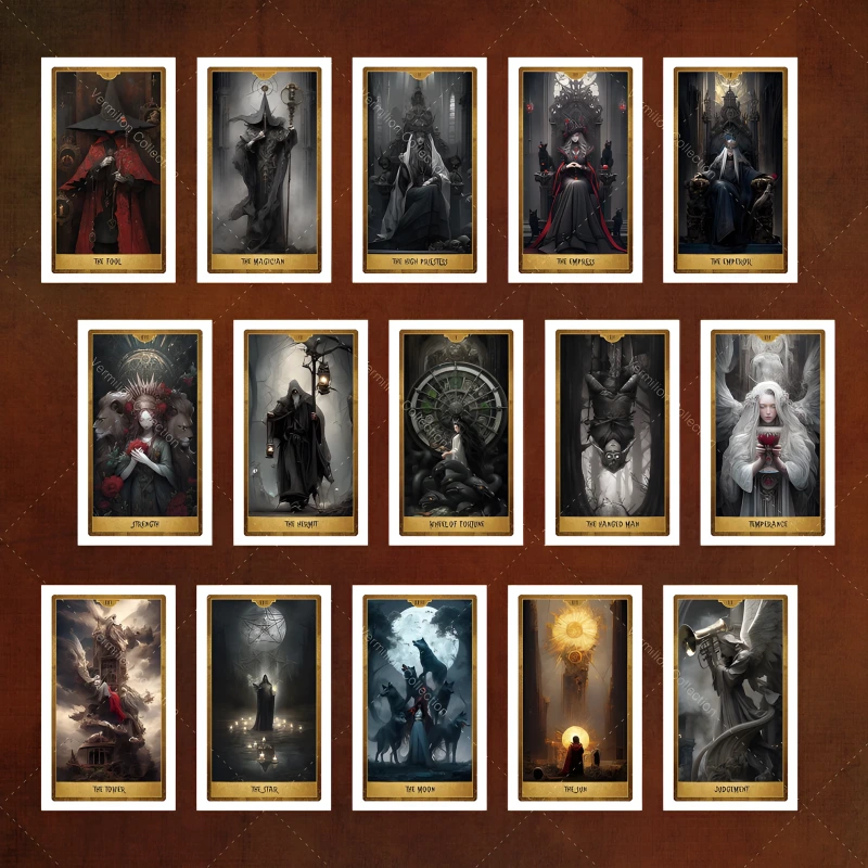 Tarotové karty - Gothic Prophecy Tarot 8