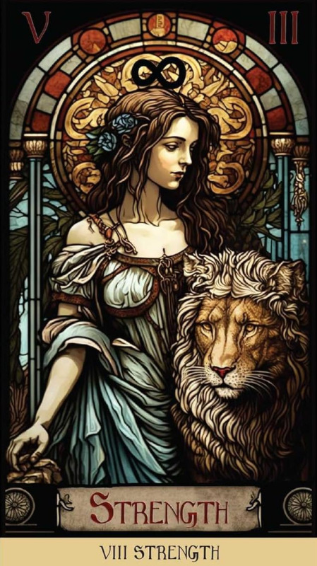 The Stained Glass Tarot, James Edward 4