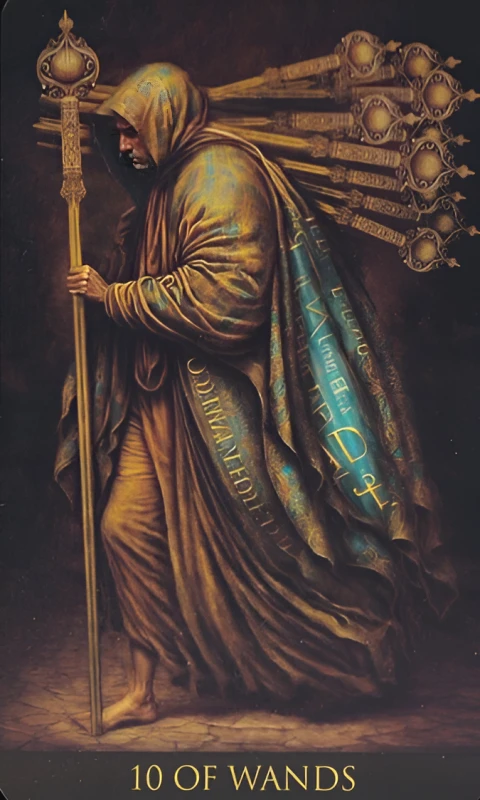 Whispers of Time Tarot, Sonya Kulynyak 9