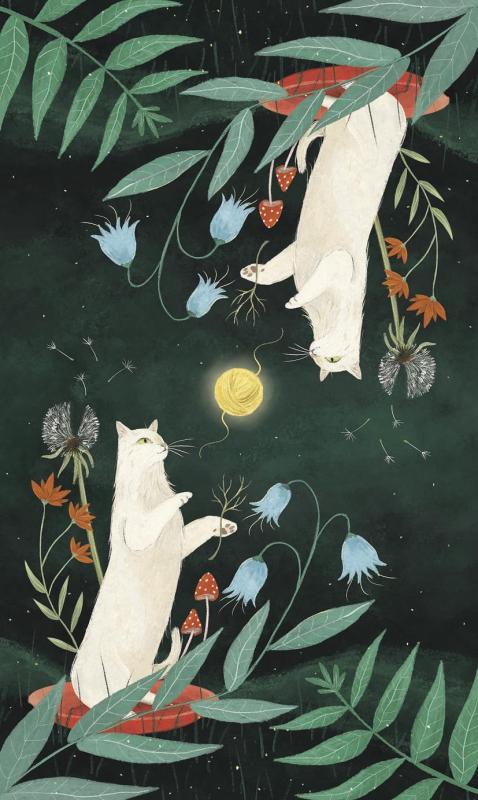 Enchanted Forest Felines Tarot, Jen Sankey 4