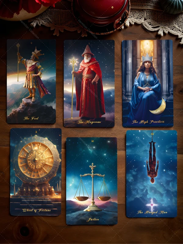 Tarotové karty - Star Realm Tarot 1