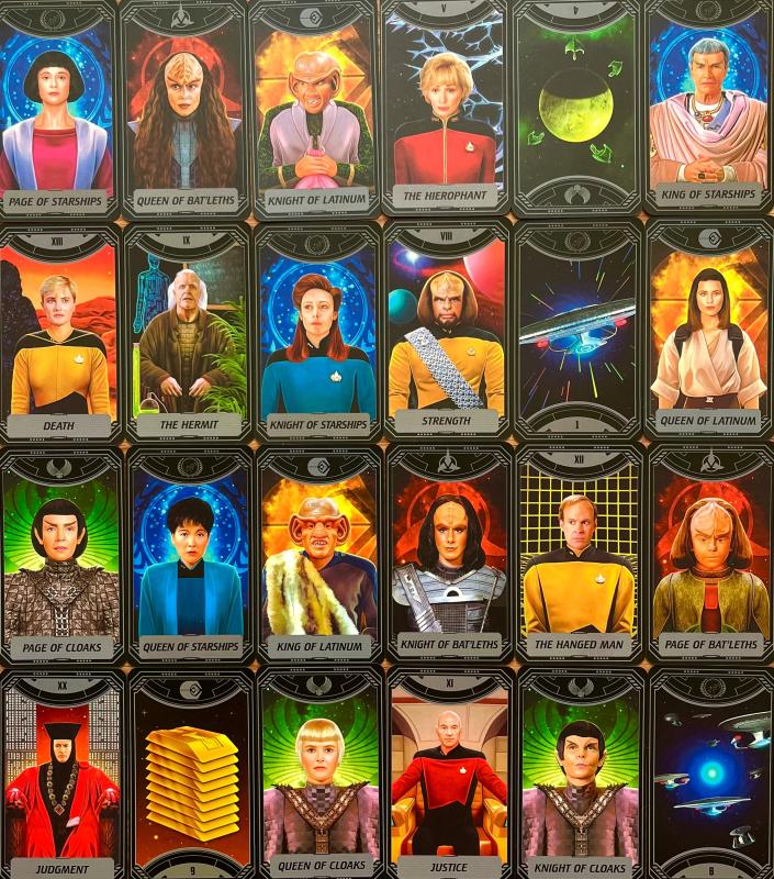 Star Trek: The Next Generation Tarot Deck, Nicky Barkla, Tori Schafer