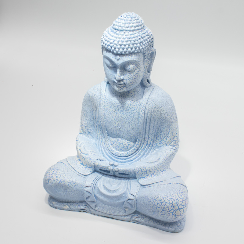 Meditačné Tienidlo Buddha - modré 2
