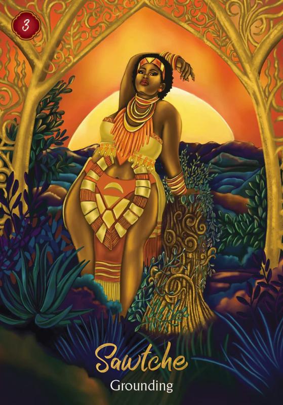 African Goddess Rising Oracle, Abiola Abrams