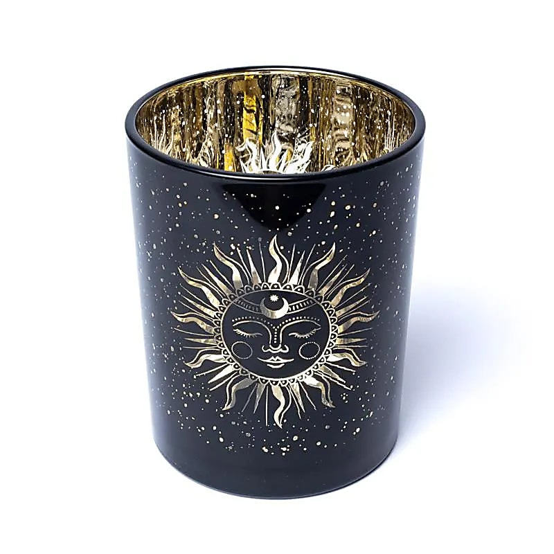 Svietnik na Sviečku Slnko a Mesiac