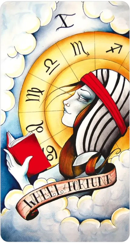 Eight Coins Tattoo Tarot Borderless Miniature Edition 1