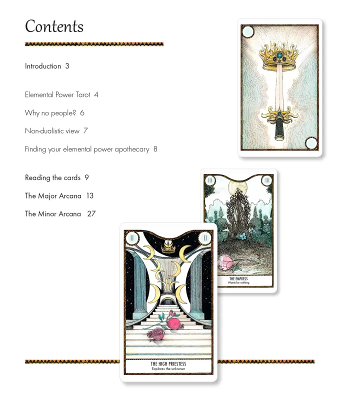 Elemental Power Tarot, Melinda Lee Holm