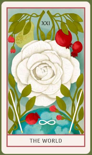 Floral Tarot, Diana McMahon Collis 3