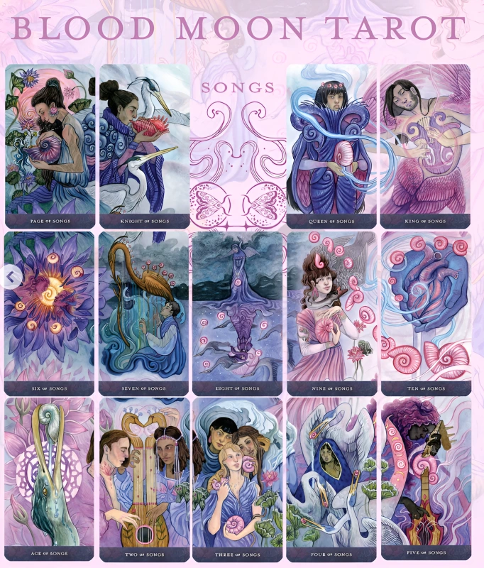 Blood Moon Tarot, Sam Guay 4