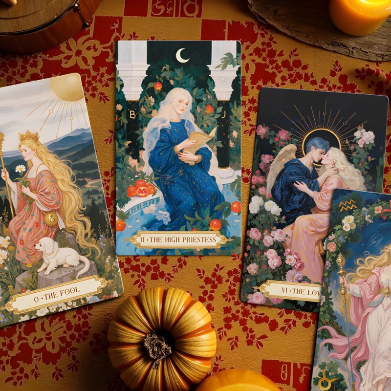 Tarotové karty - Moonshadow Floral Vow Tarot 1