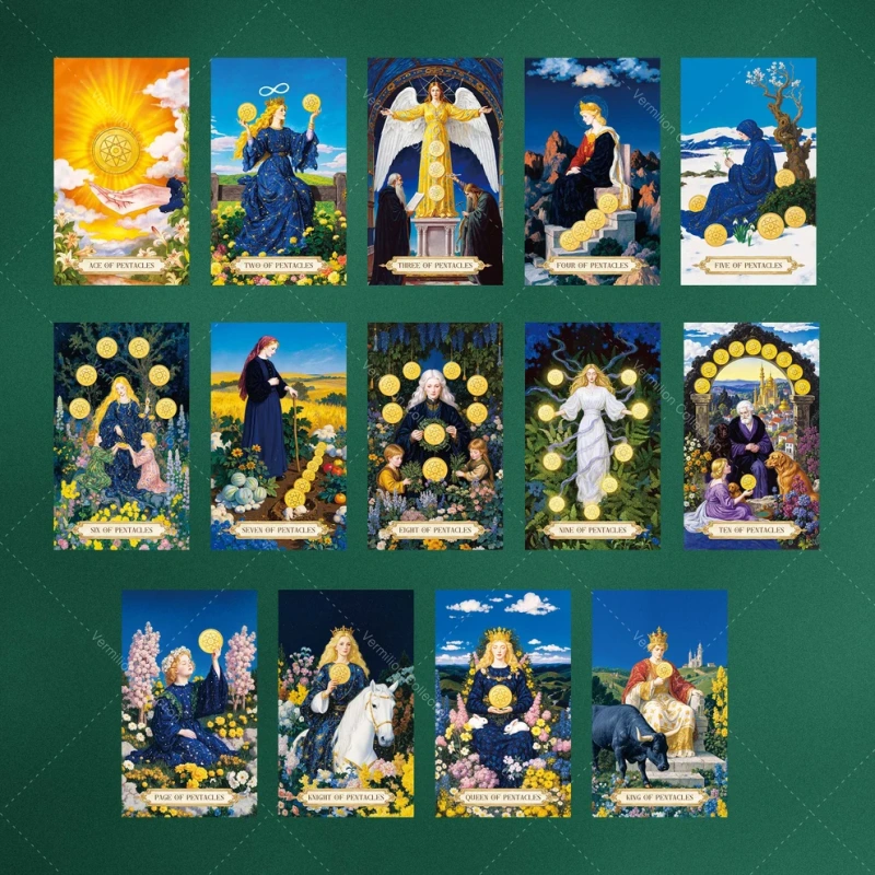 Tarotové karty - Moonshadow Floral Vow Tarot 13