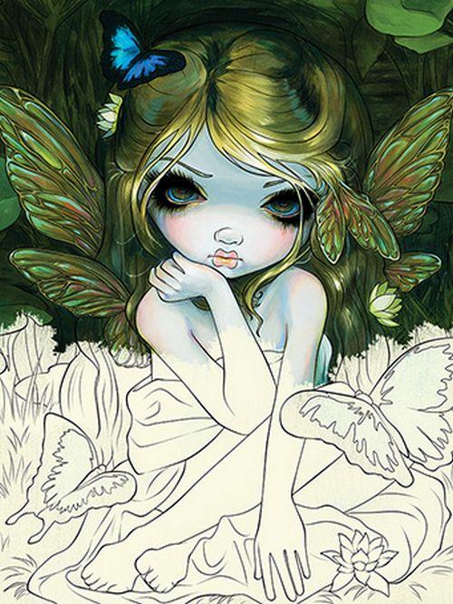 Coloring Book Jasmine Becket-Griffith, Jasmine Becket-Griffith 4