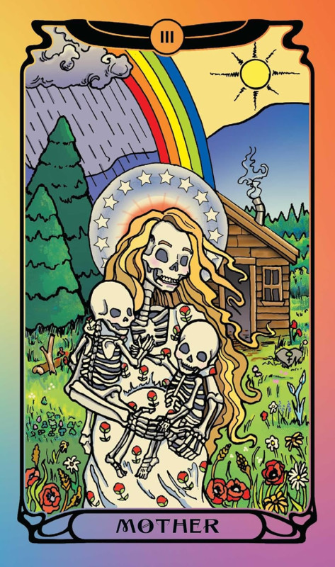 Grateful Dead Tarot, Elizabeth Jezorski 8