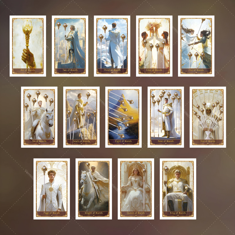 Guardian Golden Wheel Tarot 5