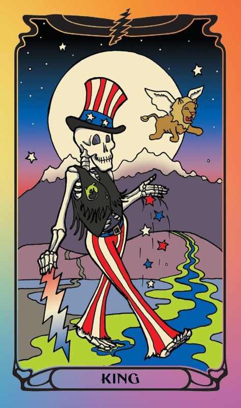 Grateful Dead Tarot, Elizabeth Jezorski 5