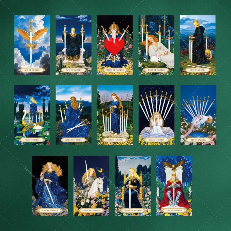 Tarotové karty - Moonshadow Floral Vow Tarot 12