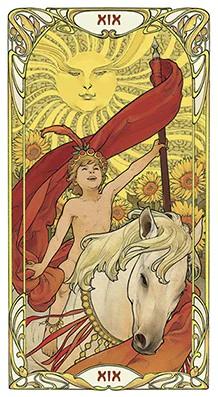 Golden Art Nouveau Tarot, Giulia F.Massaglia