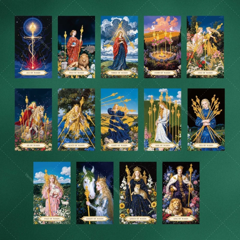 Tarotové karty - Moonshadow Floral Vow Tarot 10