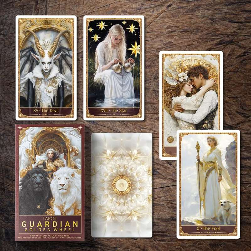 Guardian Golden Wheel Tarot 4